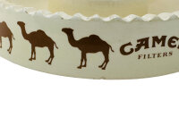 Seltener Camel-Aschenbecher_Werbung_60er/ 70er Jahre_Keramik_Metall