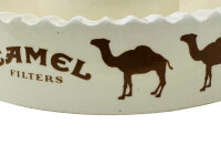 Seltener Camel-Aschenbecher_Werbung_60er/ 70er Jahre_Keramik_Metall