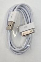 1x USB Ladekabel für Apple iPhone 4/4S/3GS/IPad...