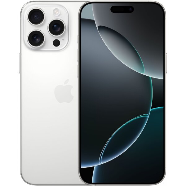 Apple iPhone 16 Pro Max / 256GB / White Titanium / Brandneu