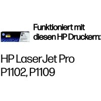 HP Toner - 85A / CE285A / Schwarz / Nagelneu &...