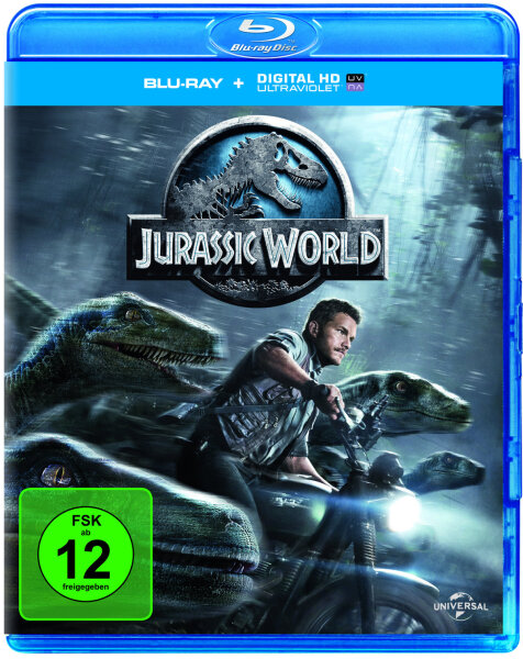 Jurassic World  (inkl. Digital Ultraviolet) Blu-Ray * Top Zustand