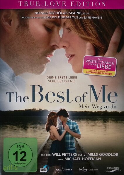 The Best of Me - Mein Weg zu dir - True Love Edition / DVD - Top Zustand