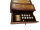 Vintage Franklin Mint Excalibur Backgammon Set / Metallprägung Spielfiguren 1988