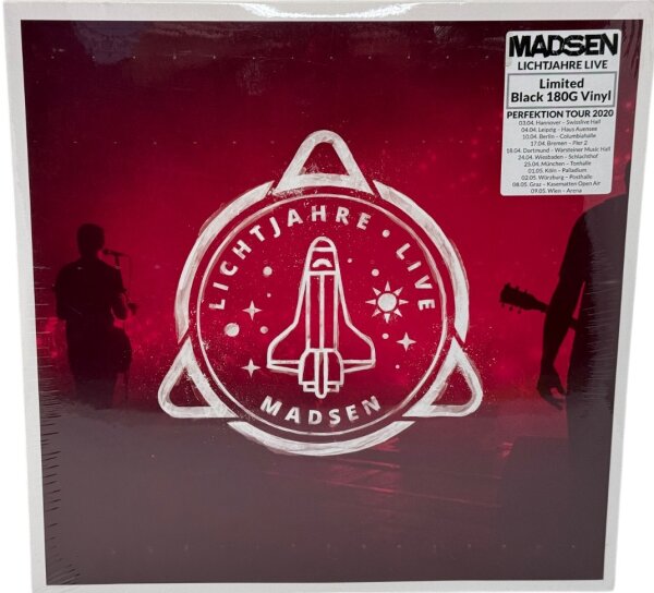MADSEN - LICHTJAHRE LIVE - 2x Vinyl, LP - M (Mint) Brandneu