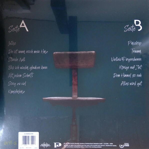 STAUBKIND - Da ist immer noch mein Herz (Limited, LP, Gatefold, Blue Vinyl) 2023