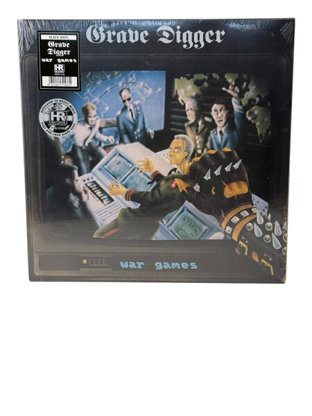 Grave Digger - War Games - Limited Black Vinyl Edition, LP - M (Mint) Brandneu