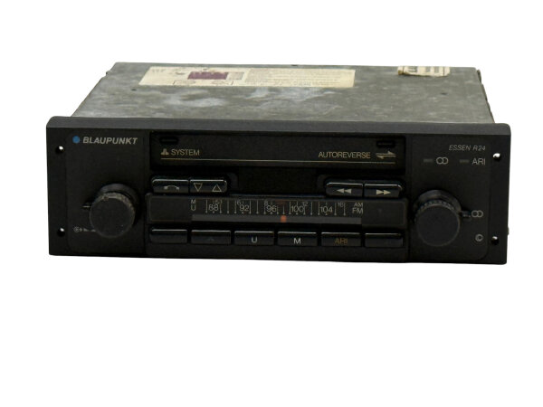Oldtimer Blaupunkt Essen R24 Autoradio Cassettenradio 80er - Defekt