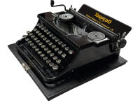 Schreibmaschine der Marke TORPEDO Vintage Antik mit Koffer