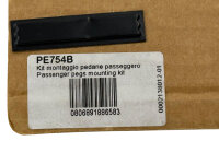 PAAR RIZOMA SOZIUSTRITTBRETT-MONTAGESATZ FÜR KAWASAKI Z 650 2021-2025 (PE754B)