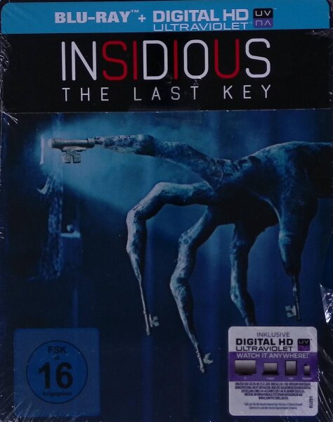 Insidious - The Last Key / Limited Steelbook Edition / Brandneu - Blu-ray