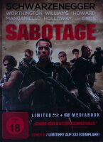 Sabotage / Limited Mediabook Edition / Cover B / Blu-ray + DVD