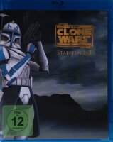 Star Wars Clone Wars Staffel 1-5 Collectors Edition Blu-Ray Box wie NEU