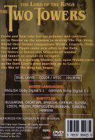 The Lord of The Rings - The Two Towers / DVD - Akzeptabel mit Kratzer
