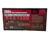 DBX 286 S Mikrofonvorverstärker, XLR, Klinke, Compressor, Deesser, Gate, usw.