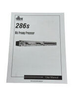 DBX 286 S Mikrofonvorverstärker, XLR, Klinke, Compressor, Deesser, Gate, usw.
