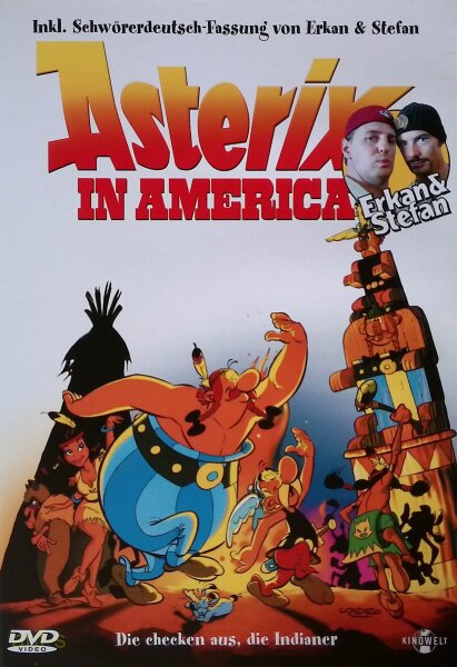 Asterix in America - Schwörerdeutsch von Erkan&Stefan/DVD-Akzeptabel mit Kratzer