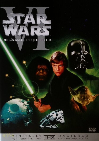 Star Wars: Episode VI - Die Rückkehr der Jedi-Ritter / DVD - Top Zustand