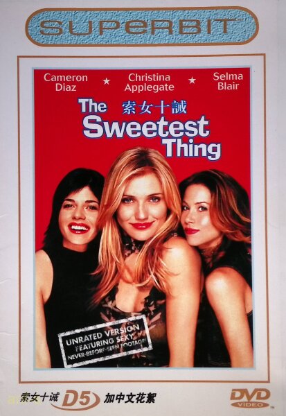 The Sweetest Thing (DVD, 2002, Unrated Version) Cameron Diaz - Guter Zustand