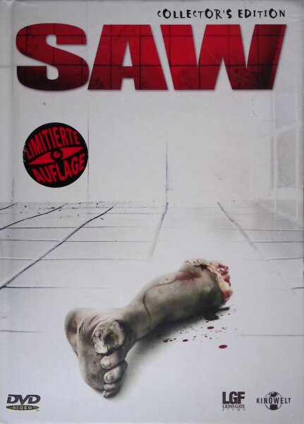 SAW Collectors Edition - Limitierte Auflage 3 DVDs - Akzeptabel mit Kratzer