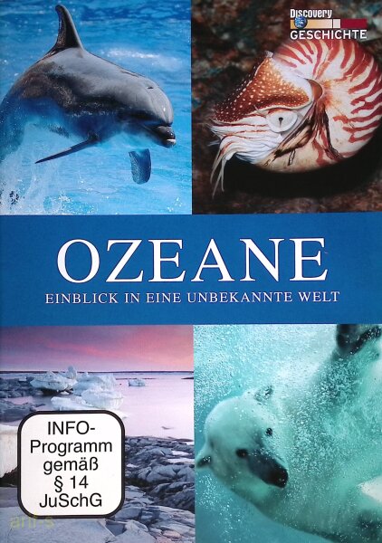 Ozeane - Einblick in eine unbekannte Welt-Discovery Geschichte-DVD Guter Zustand