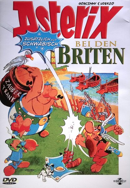Asterix - Bei den Briten - zusätzlich auf Schwäbisch / DVD - Top Zustand