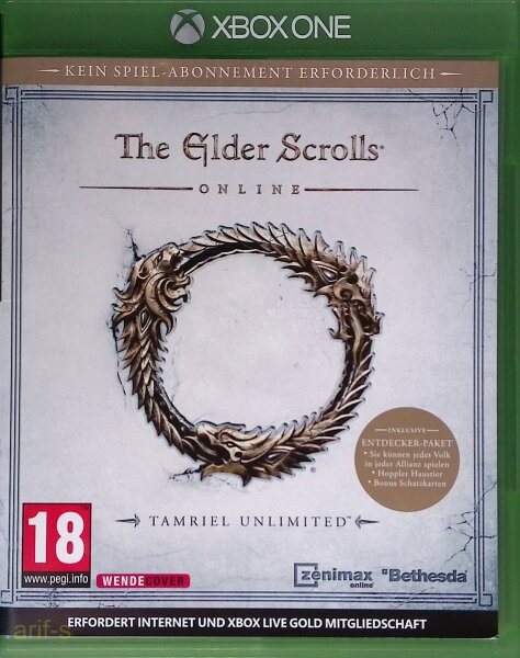 The Elder Scrolls Online: Tamriel Unlimited (EU) Xbox OneTop Zustand