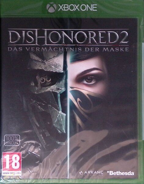 Dishonored 2 - Das Vermächtnis der Maske / Xbox One - NEU Versiegelt