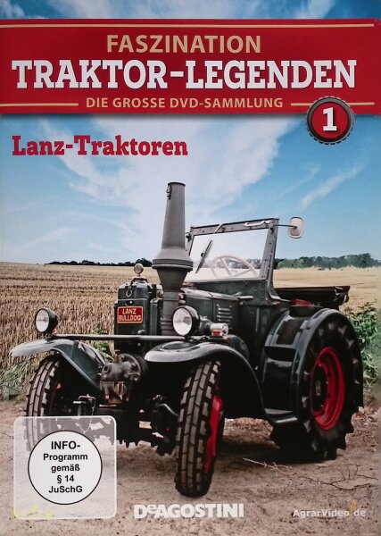 DeAgostini Faszination Traktor-Legenden Nr.1 - Lanz-Traktoren / DVD *Top Zustand