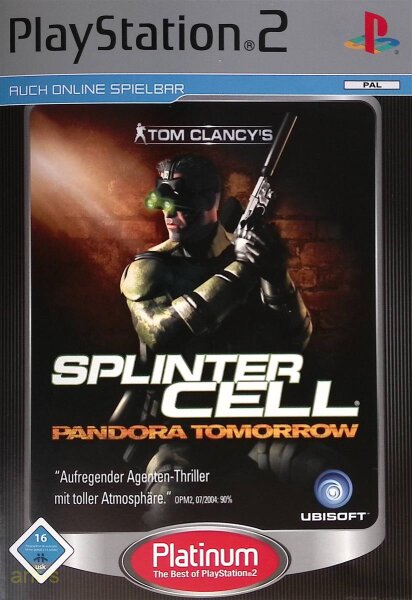 Splinter Cell - Pandora Tomorrow  / Playstation 2 / PS2 + Handbuch - Platinum