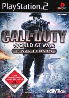 Call of Duty 5 - World at War: Final Fronts / PS2 + Handbuch - Guter Zustand
