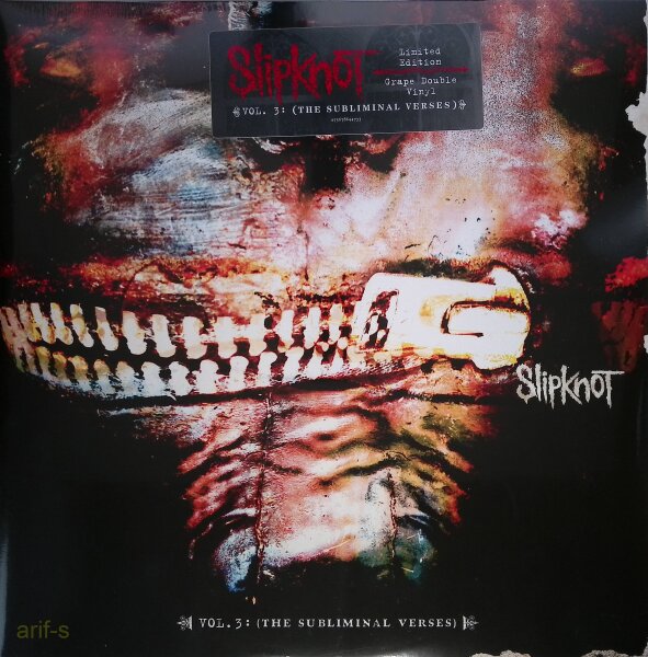 Slipknot ‎- Vol. 3 (The Subliminal Verses) Grape Vinyl, LP - M (Mint) Brandneu