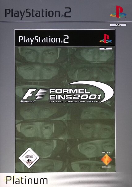 Formel Eins 2001 / Playstation 2 / PS2 + Handbuch