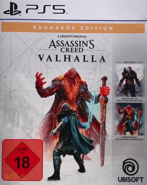 Assassins Creed Valhalla: Ragnarok Edition (2022) Playstation 5 / PS5 wie NEU