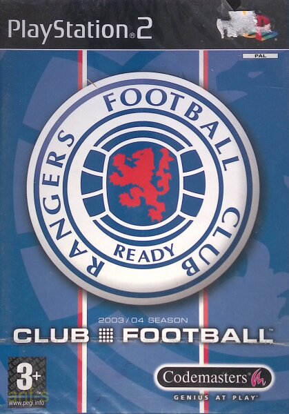 Rangers Club Football / Playstation 2 / PS2 + Handbuch - Nagelneu / Versiegelt
