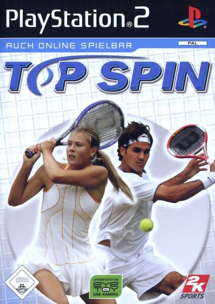 Top Spin / Playstation 2 / PS2 ohne Handbuch