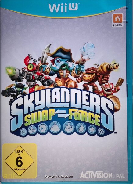Skylanders SWAP Force (Nintendo Wii U) Top Zustand