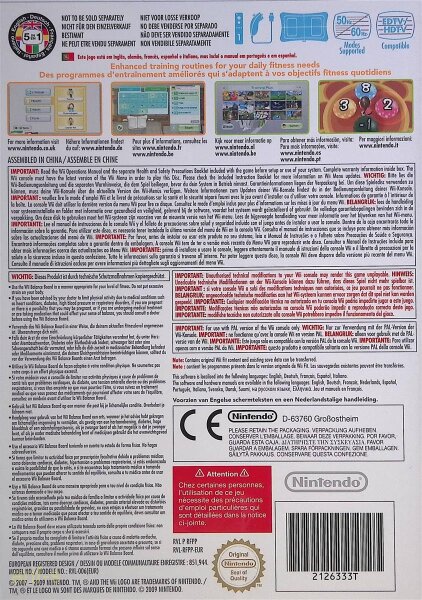 Wii Fit Plus + Handbuch (Nintendo Wii) Top Zustand