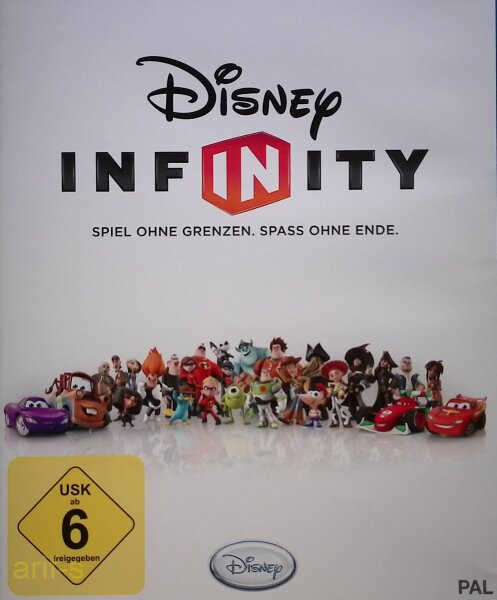 Disney Infinity - Spiel ohne Grenzen.Spass ohne Ende-Nintendo Wii/Wii U+Handbuch