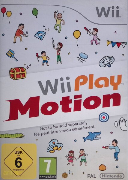 Wii Play: Motion Spiel / Nintendo Wii / Wii U + Handbuch