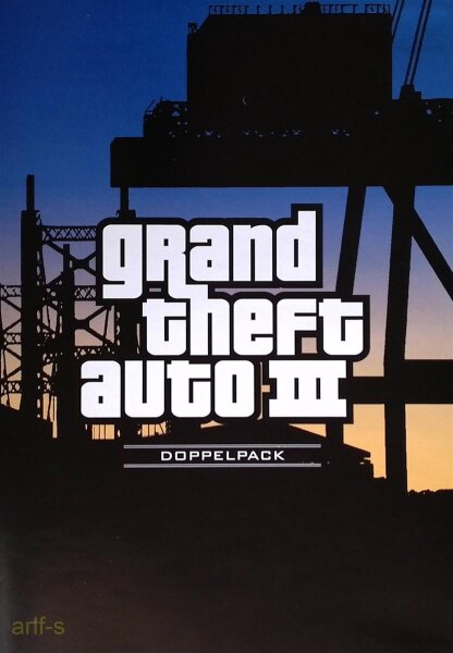 Grand Theft Auto vom Doublepack nur GTA 3 / Playstation 2 / PS2 + Handbuch / Top