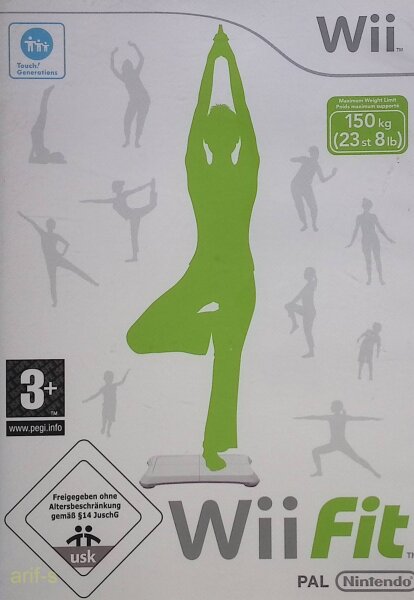 Wii Fit Spiel / Nintendo Wii / Wii U + Handbuch
