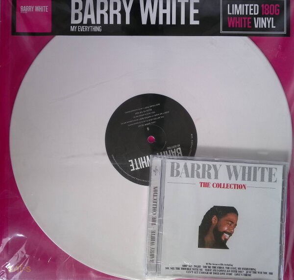 Barry White – My Everything  - White Vinyl + Musik CD, LP - M (Mint) Brandneu