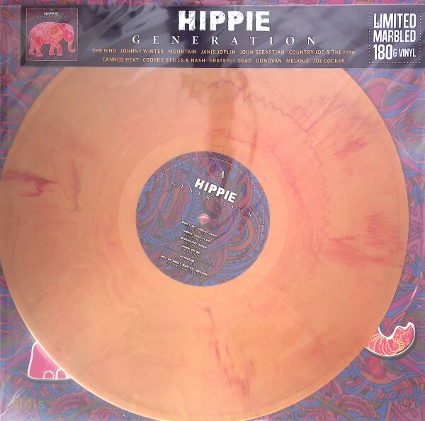 Various – Hippie Generation - Vinyl, LP - M (Mint) Brandneu