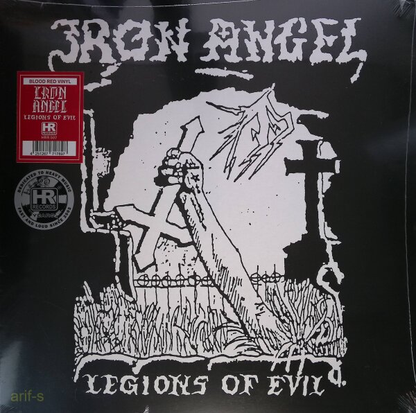 Iron Angel – Legions Of Evil - Limited (Blood) Red Vinyl, LP - M (Mint) Brandneu