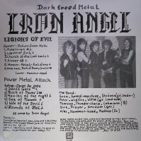 Iron Angel – Legions Of Evil - Limited (Blood) Red Vinyl, LP - M (Mint) Brandneu