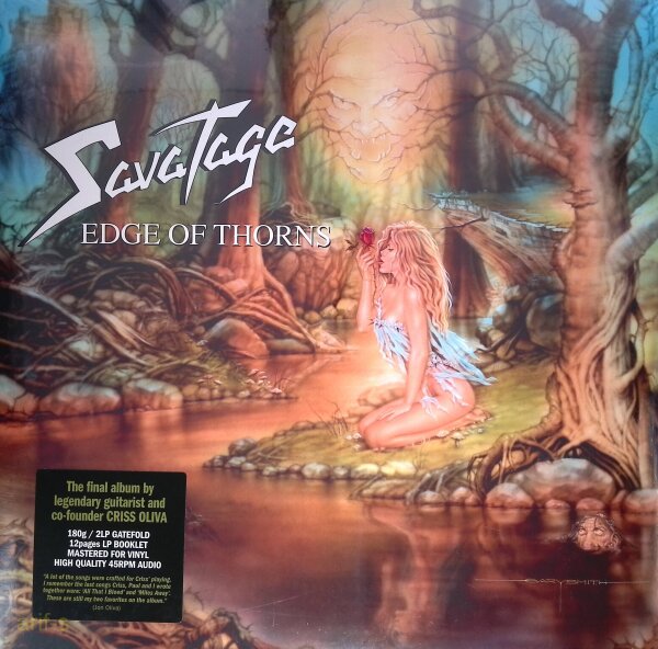 Savatage – Edge Of Thorns- 2x Vinyl, LP, Remastered, Gatefold - M (Mint)Brandneu