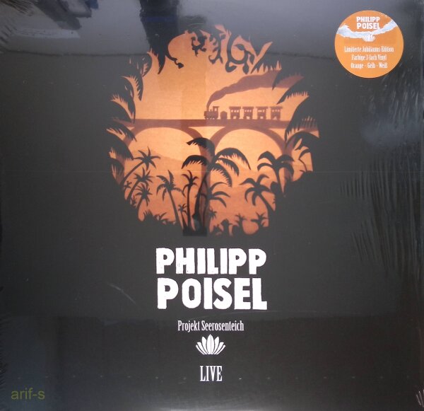Philipp Poisel–Projekt Seerosenteich-Live- 3xColoured Vinyl,LP- M (Mint)Brandneu