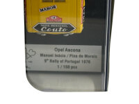 Opel A Ascona SR Rallye Rally Portugal 1976 Inacio 1:43 Trofeu DSN 142 / NEU&OVP