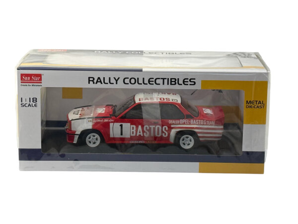 OPEL Ascona B 400 Gr.4 Rallye Circ Ardennes 1982 #1 Colsoul Bastos Sunstar 1:18